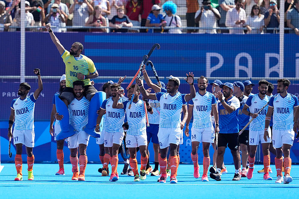 Paris Olympics Hockey men's bronze medal match: India beat Spain - | Photo: AP/Anjum Naveed
